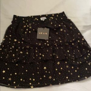 Gold stars skirt